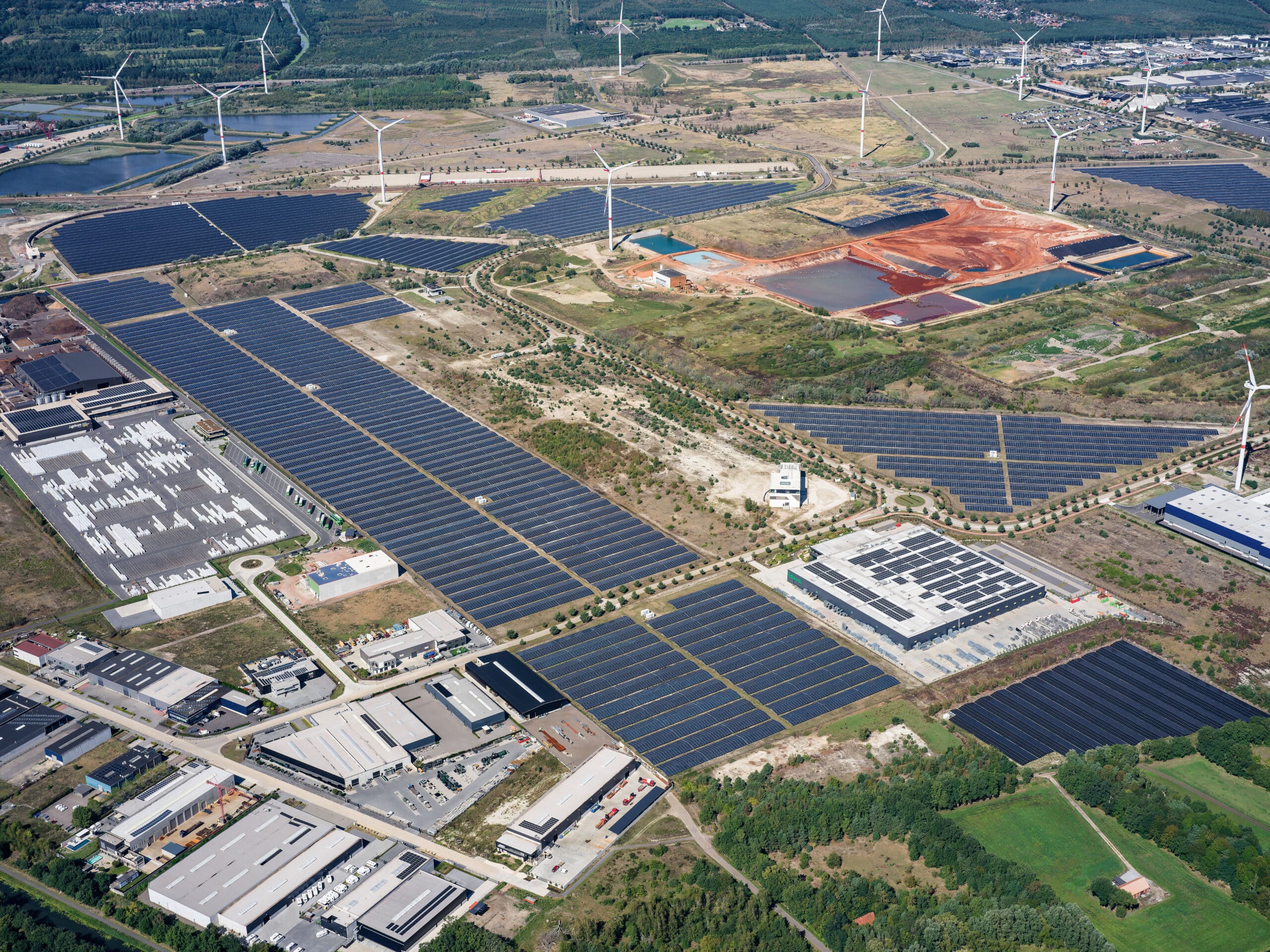 Kristalpark III luchtfoto